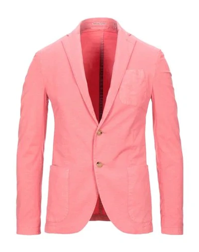 Scotch & Soda Suit Jackets In Pink