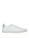 Veja Embroidered-logo Low-top Sneakers In White