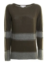 FABIANA FILIPPI LUREX STRIPE JUMPER