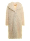 BE BLUMARINE FAUX FUR COAT