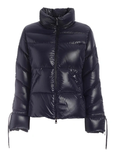 Moncler Madame Down Jacket In Blue