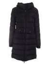 MONCLER BETULONG BLACK DOWN JACKET FEATURING HOOD