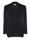 MAISON MARGIELA OPEN FRONT BLAZER IN BLACK