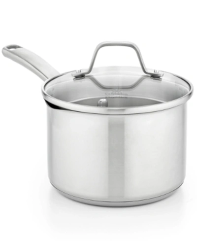 Calphalon Classic Stainless Steel 3.5 Qt. Covered Saucepan