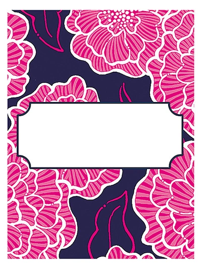 Lilly Pulitzer Cloud Nine Paper Note Cards In Pink Blue