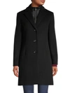 CINZIA ROCCA ICONS SHAWL COLLAR WOOL-BLEND COAT,0400013043577