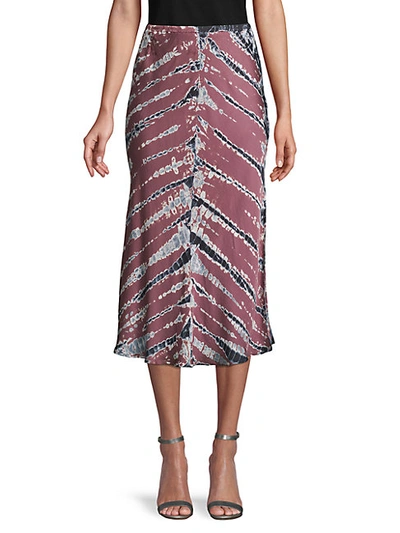 Young Fabulous & Broke Women's Tie-dye Pull-on Skirt In Ink Bamboo