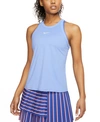 Nike Court Dri-fit Women's Tennis Tank (royal Pulse) - Clearance Sale In Royal Pulse,white