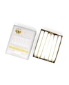 Mole Hollow Candles 6" Taper Candles In Stark White