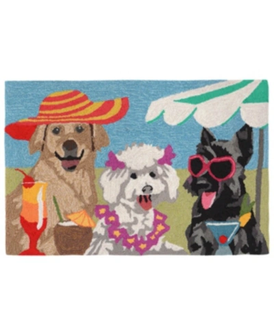 Liora Manne Frontporch Sassy Lassies Multi 2'6" X 4' Outdoor Area Rug