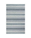 Liora Manne Cosmos Gypsy Stripe 8'3" X 11'6" Area Rug In Gray