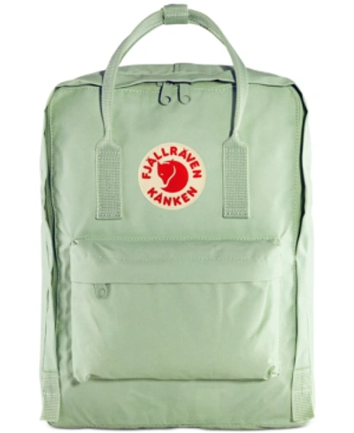 Fjall Raven Kanken Backpack In Mint Green