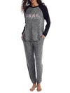 DKNY LOGO KNIT JOGGER PAJAMA SET