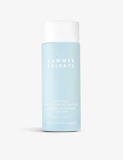 Summer Fridays Soft Reset Aha Exfoliating Solution, 100ml - One Size In N,a