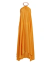 GALVAN Terrazza Silk Halter Dress,060057056269