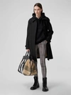 Burberry Horseferry-print Hoodie In Black