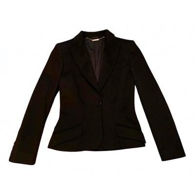 Pre-owned Alexander Mcqueen Black Cashmere Jacket