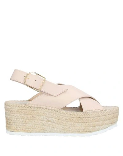 L'autre Chose Sandals In Pink