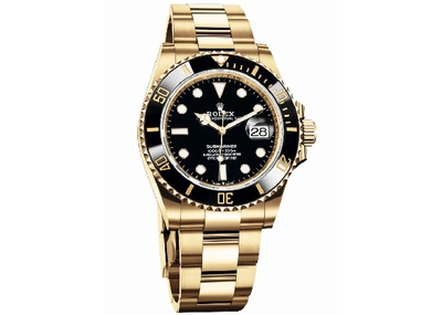 Pre-owned Rolex  Submariner Date 126618ln In Yellow Gold