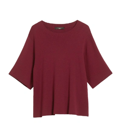 Weekend Max Mara Oversized Short-sleeve Sweater