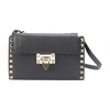 VALENTINO GARAVANI SMALL ROCKSTUD CALFSKIN CROSSBODY BAG,VALXAF53BCK