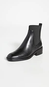3.1 Phillip Lim Women's Alexa Square Toe Block Heel Booties In Black