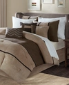 Madison Park Palisades 7-pc. Queen Comforter Set Bedding In Brown