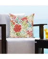 SISCOVERS PALM ISLAND INDOOR/OUTDOOR DECORATIVE PILLOW, 16" X 16"
