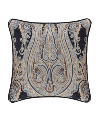 J Queen New York Luciana Decorative Pillow, 20" X 20" In Indigo