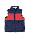 ANDY & EVAN LITTLE BOY'S & BOY'S COLORBLOCK FAUX FUR-TRIM REVERSIBLE VEST,0400012900079