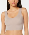 Calvin Klein Invisibles Comfort Lined Scoop-neck Bralette Qf4782 In Josephine (nude 4)