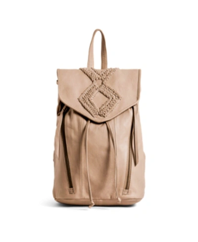 Day & Mood Grace Backpack In Almond