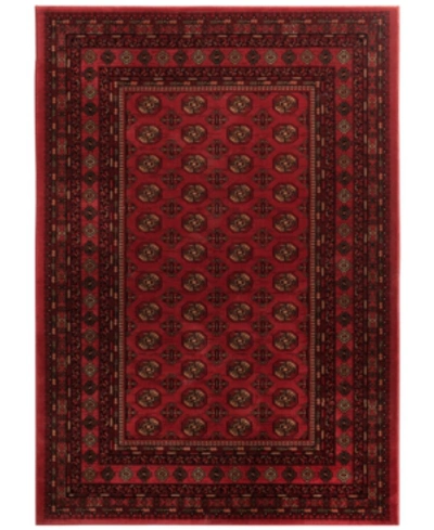 Km Home Sanford Boukara 7'10" X 10'10" Area Rug, Created For Macy's In Red