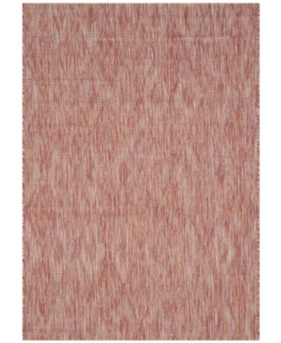 Safavieh Courtyard Cy8522 Red 6'7" X 9'6" Outdoor Area Rug