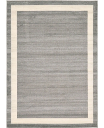 Bridgeport Home Lyon Lyo5 8' X 11' Area Rug In Gray