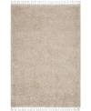 Nuloom Belleza Plush Neva 5'3" X 7'7" Area Rugs In Beige