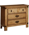 FURNITURE OF AMERICA SESCO 3-DRAWER NIGHTSTAND