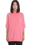 GIVENCHY KNITWEAR IN ROSE-PINK CASHMERE,11516890