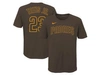 Nike San Diego Padres Men's Name And Number Player T-shirt Fernando Tatis Jr. In Chocolate