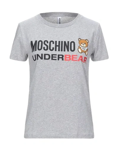 Moschino Undershirts In Light Grey