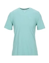 Drumohr T-shirts In Light Green