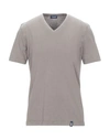 Drumohr T-shirts In Khaki
