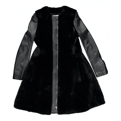 Pre-owned Dior Black Mink Coat