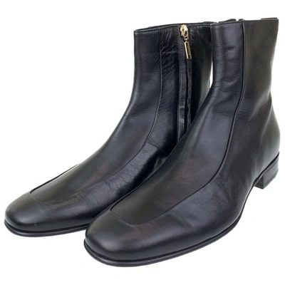 Pre-owned Tom Ford Leather Boots