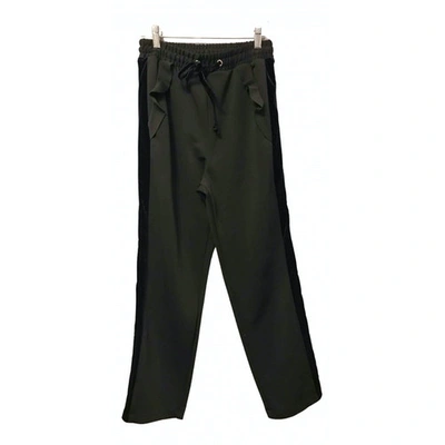 Pre-owned Maje Black Trousers