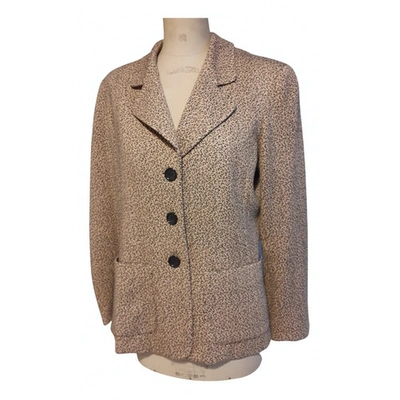 Pre-owned Gerard Darel Beige Polyester Jacket