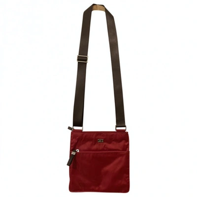 Pre-owned Tommy Hilfiger Crossbody Bag In Red