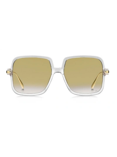Dior Eyewear Link1 Sunglasses In /ha Crystal