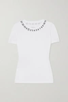 MAISON MARGIELA PRINTED COTTON-JERSEY T-SHIRT