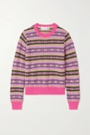 COMME DES GARCONS GIRL FAIR ISLE WOOL-BLEND SWEATER